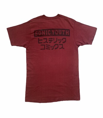 vintage Sonic Youth Astronaut 1992 tour grunge Shirt Cobain vintage Sonic Youth Astronaut 1992 tour grunge Shirt Cobain