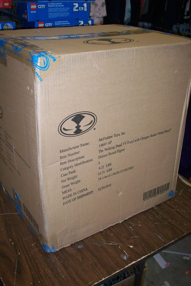 The Walking Dead Daryl Dixon Estatua de Resina Prueba de Artista ¿Nueva en Caja Sellada?/50 Foto 4 de 4