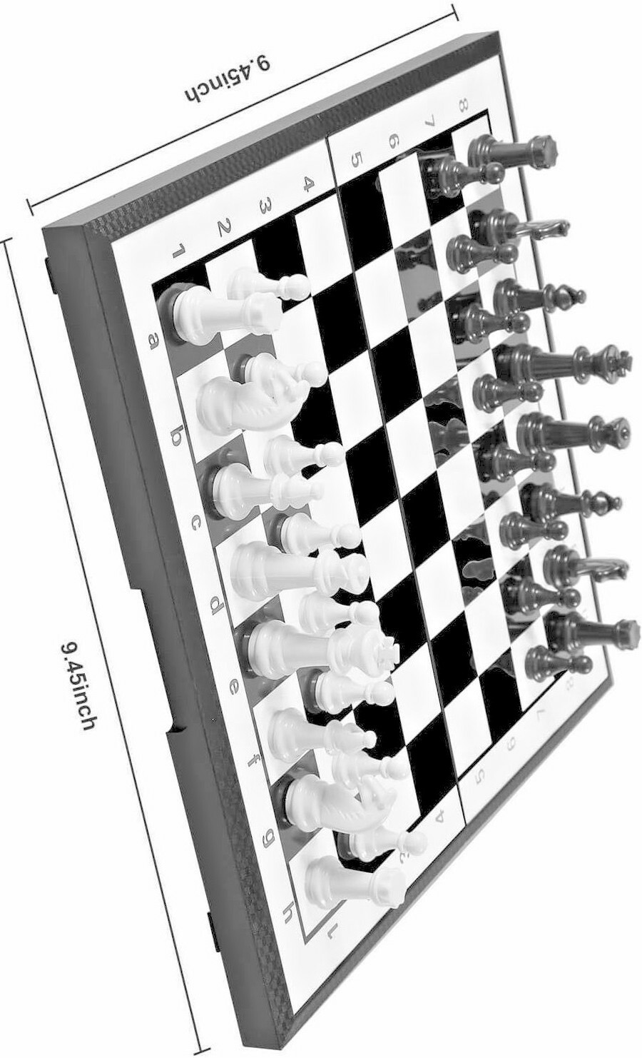 Chess Set Magnetic Travel Folding Board Games Portable Gifts