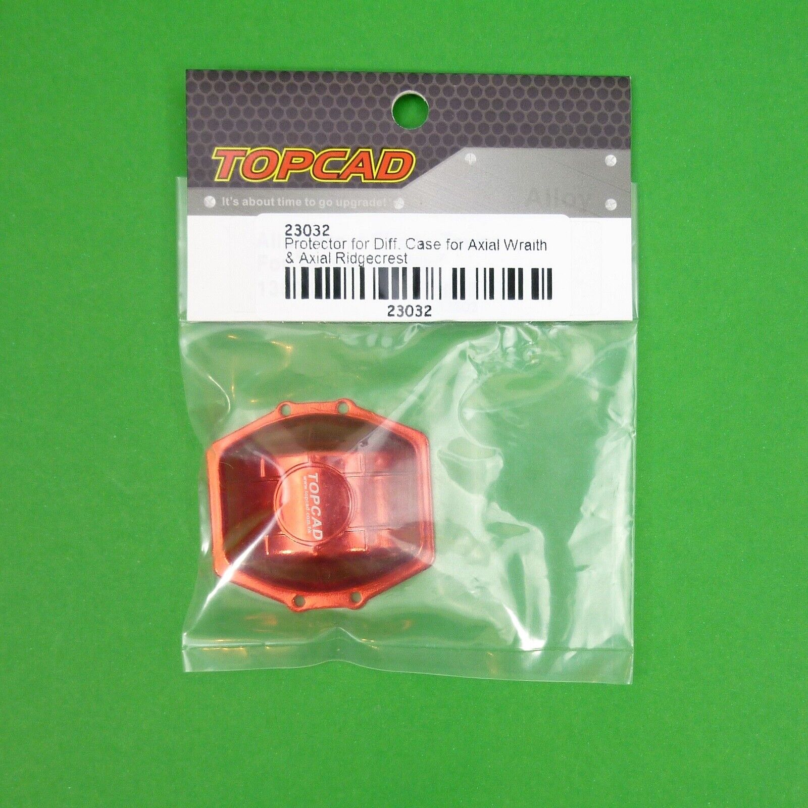 Protector for Diff case to suit Axial Wraith.1:10 RC -RED colour.