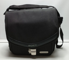 Camera Case Sony Handycam LCS-VA4 w/Shoulder Strap  Used Good condition