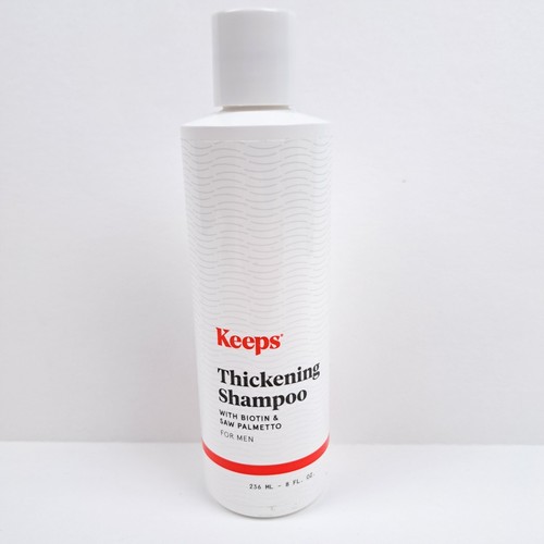 Keeps Thickening Shampoo For Men 8 fl oz w/ Biotin & Saw Palmetto eBay
