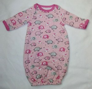 preemie sleeper gowns