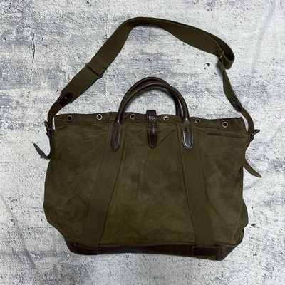 Polo Ralph Lauren / Oiled 2Way Bag Signature Logo Classic Plaid 