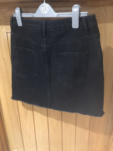 Ladies By Very Black Mini Skirt Size 8 - Picture 3 of 3