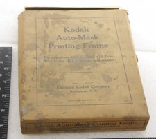 EMPTY Kodak Auto-Mask Printing Frame BOX ONLY for Vintage Collection EMPTY BOX