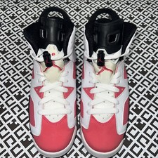 Air Jordan Retro VI 6 GS Coral Pink VI 6 384665-161 Size 5Y