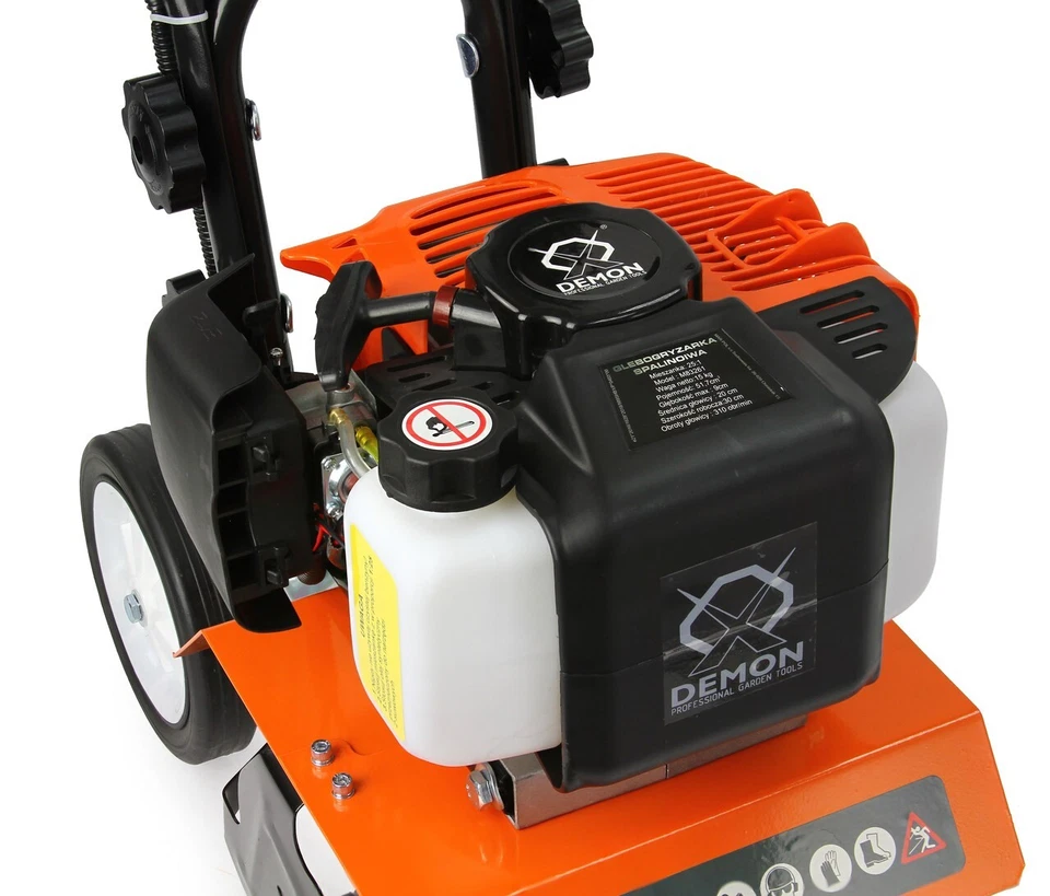 Benzin Bodenfräse Gartenhacke Kultivator Motorhacke Gartenfräse Bodenhacke 30 cm - Bild 4 von 4