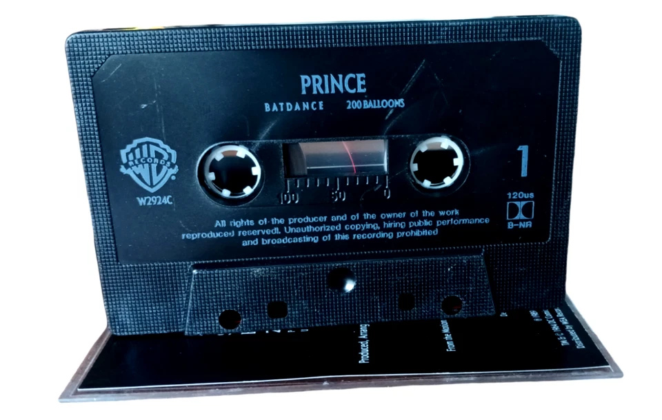 Prince - Batdance from Batman Movie Original Cassette Tape Single WB 1989 - Image 4 of 4