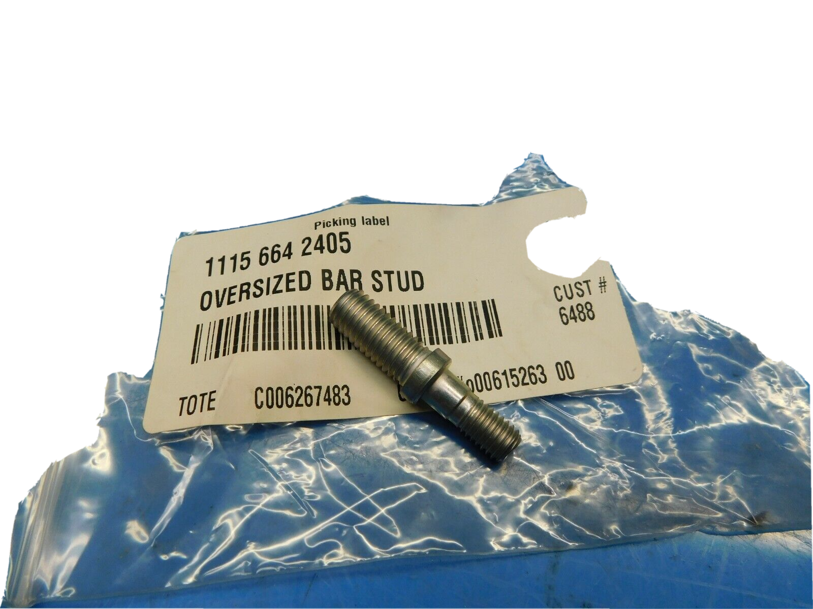 Stihl Oversized Chainsaw Bar Stud Collar Screw OEM 0000-664-2411 Fits 271 291 311 391