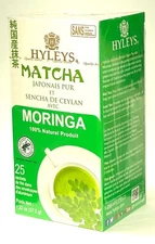 Hyleys Japanese Pure Matcha and Ceylon Sencha with Moringa 100% Natural