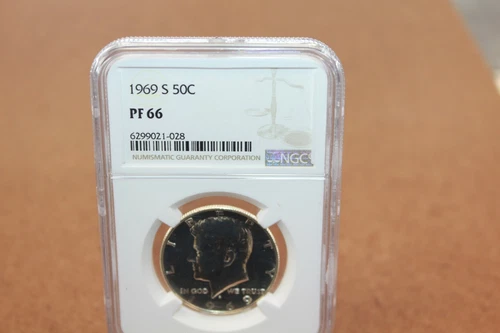 1969- S Kennedy Half Dollar NGC PF66 [022WEJ]