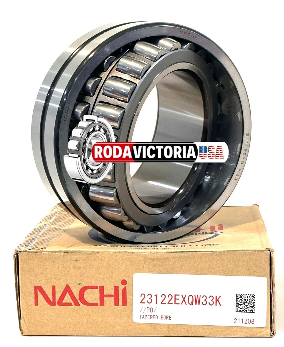 NACHI JAPAN 23122 EXQW33K SPHERICAL ROLLER BEARING 110x180x56mm | eBay