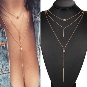 Fashion-Charm-Jewelry-Crystal-Choker-Chunky-Statement-Bib-Pendant-Necklace-Chain