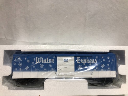 O scale MTH 2001 Dealer Appreciation Program Christmas Boxcar 20-80003E MIB - Picture 2 of 3