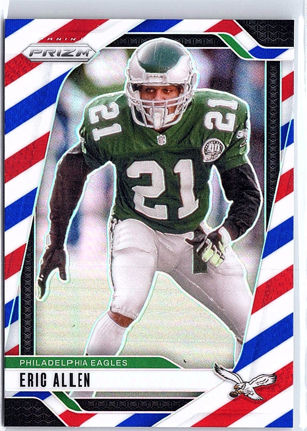 2024 Panini Prizm - Eric Allen #237 Red White & Blue Prizm