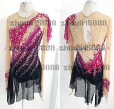 Ice Figure Skating Dress Figure skaitng Dress customized For Competitio