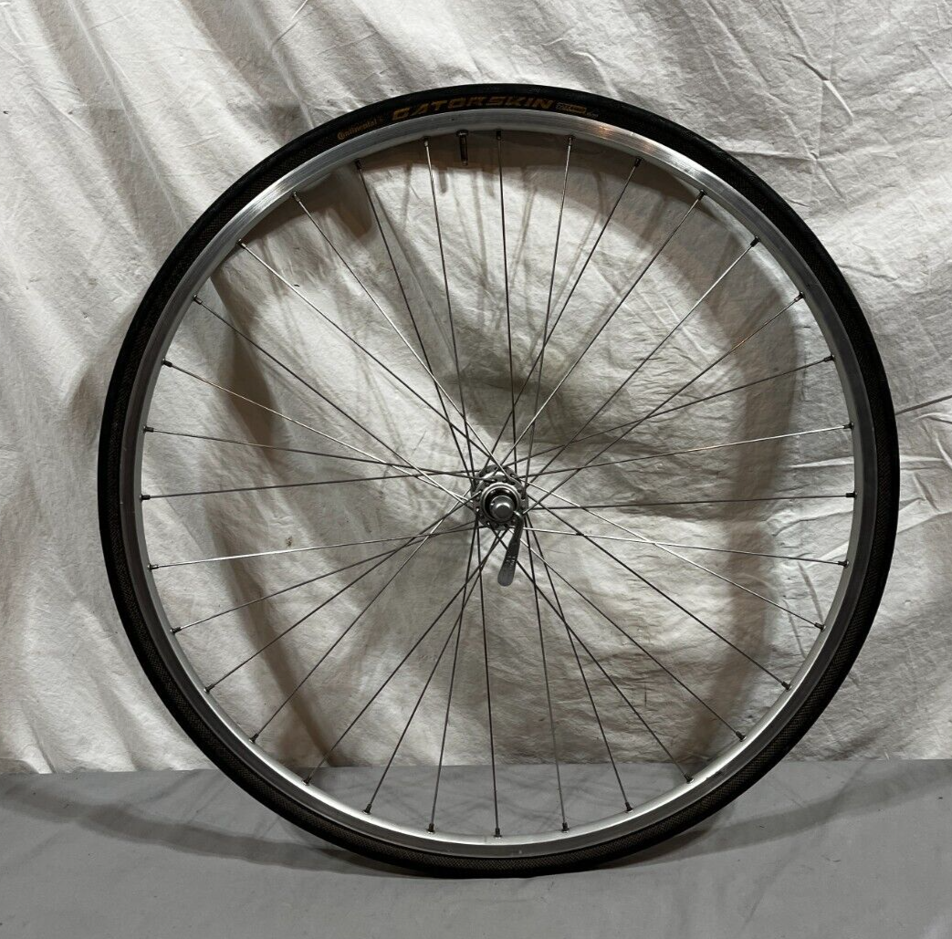 Silver Aluminum 32-Spoke 700C Front Wheel Shimano 105 1055 Hub