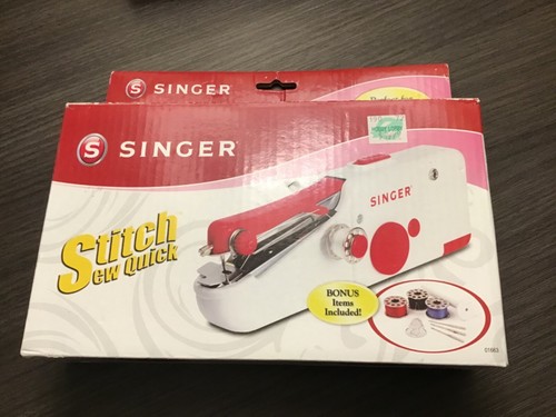 Vintage Singer Stitch Sew Quick Hand Held Sewing Machine | eBay