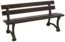 PANCHINA IN GHISA E LEGNO MAGNUM 150X62XH73 CM ARREDO DA PARCO (37663)