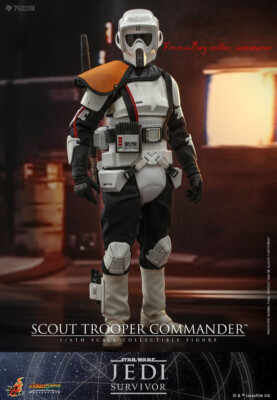 Hot Toys 1/6 Vgm53 Scout Trooper Commander Star Wars Jedi