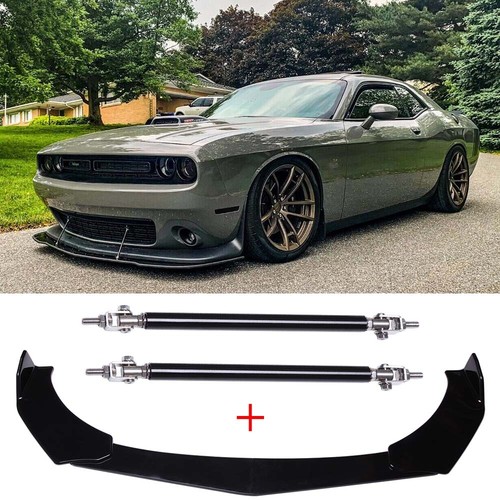 For Dodge Challenger R/T SRT SXT SE SRT8 Front Bumper Lip Splitters