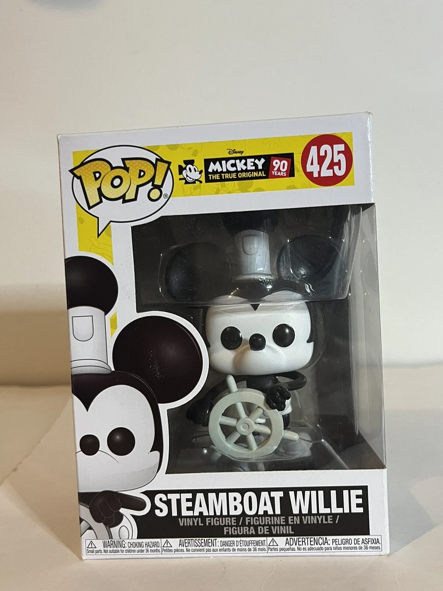Mickey s 90th Steamboat Willie Funko Pop Figurine Vinyle 425