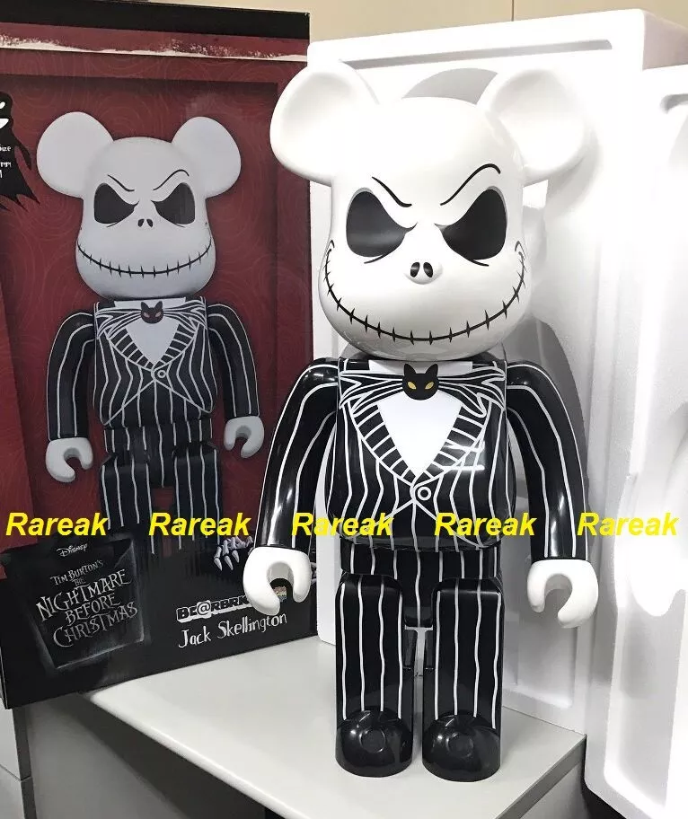 Medicom Be@rbrick 2017 Jack Skellington Nightmare before X’mas 1000% bearbrick