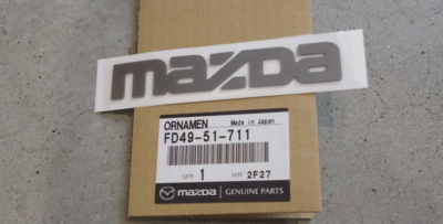 MAZDA GENUINE OEM EMBLEM RX-7 1998/12 - 1995/12 - 2000/09