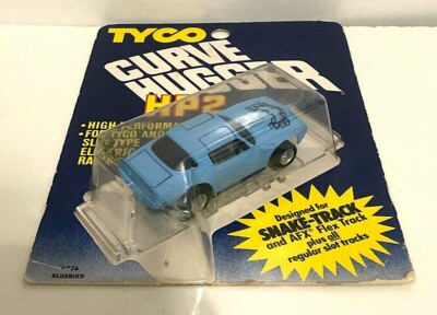 Tyco Curve Hugger HP2 Bluebird W/O Trans Am On Side Slot Car #6976