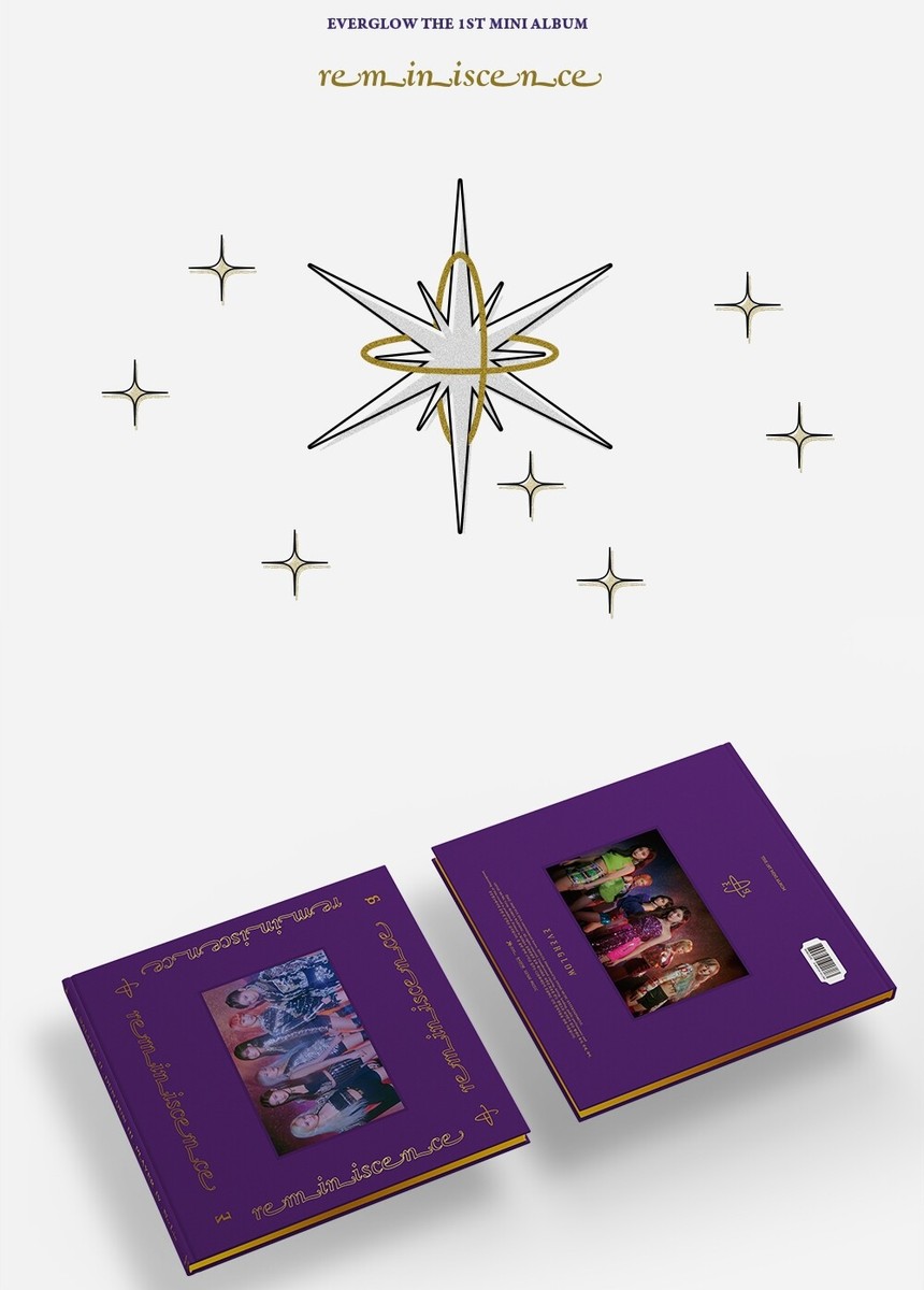 EVERGLOW Mini 1st Album Reminiscence Genuine Photo Card CD Disc K-pop  Unopened