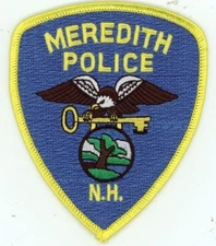 NEW HAMPSHIRE NH MEREDITH POLICE NICE SHOULDER PATCH SHERIFF
