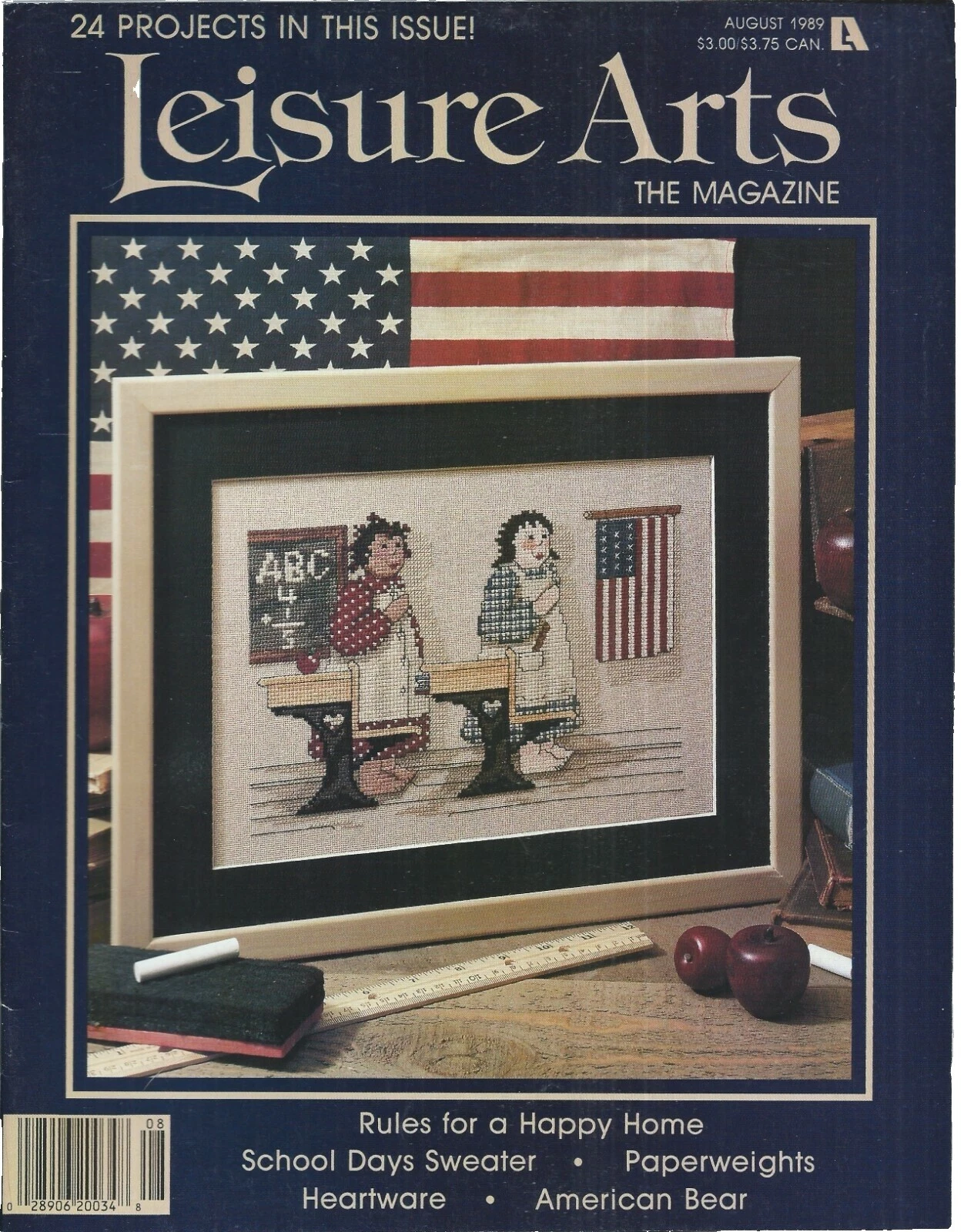 Revistas de Punto de Cruz Leisure Arts