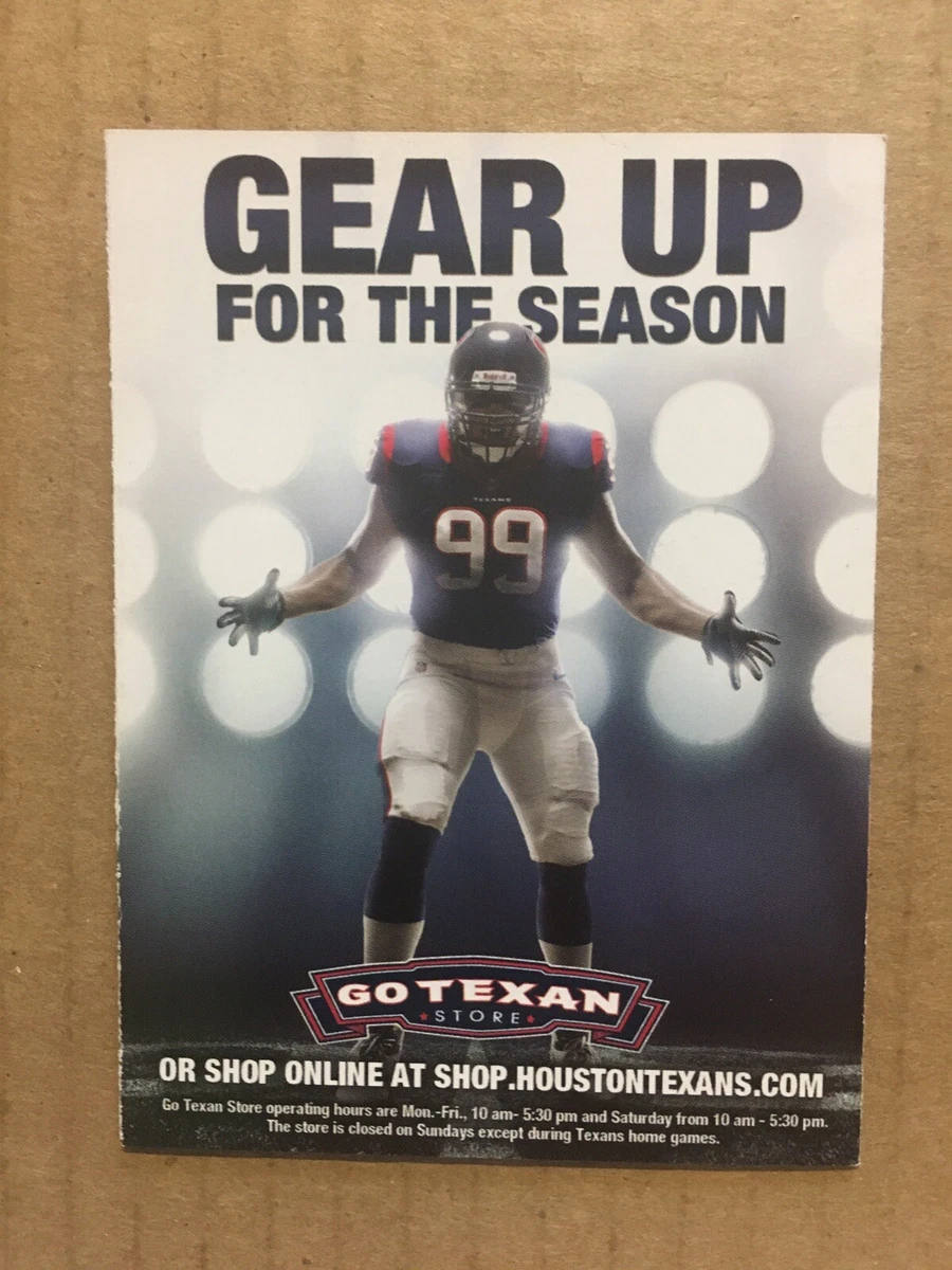 Houston Texans - The final look of the season. Gear up