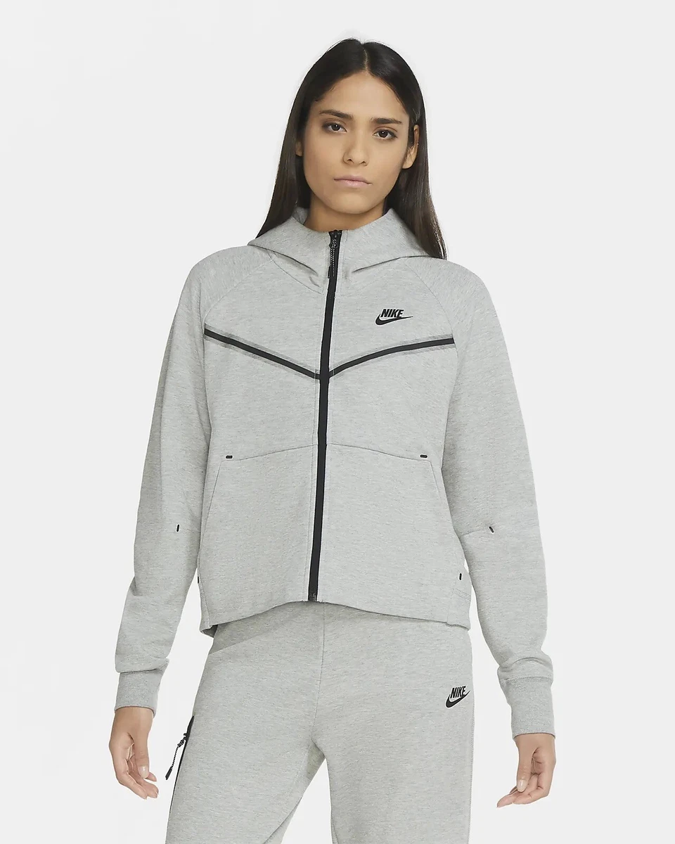 Nike Sportswear Tech Fleece Windrunner Damen Hoodie mit durchgehendem  Reißversch