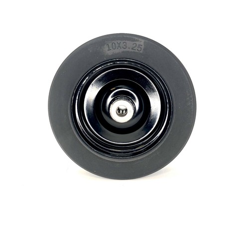 10"x3.25" Solid Finish Mower Wheel One (1) with 3/4"ID FREE SHIPPING