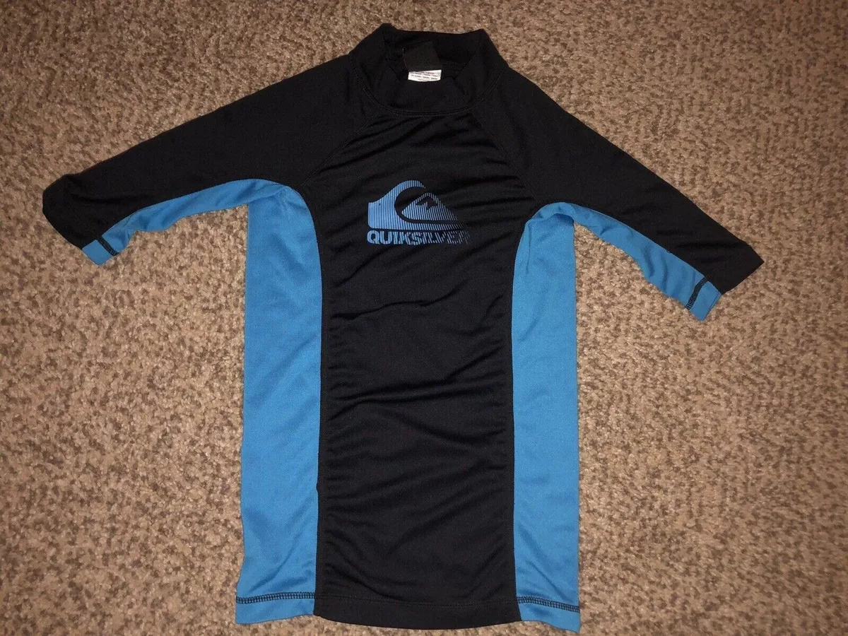 Boys black cheap swim shirt