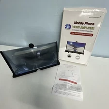 Smartphone Screen Magnifier Stand 11 Inch 3D Foldable Amplifier for Cell Phone w