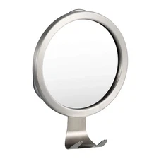 Shower Mirror Fogless for Shaving with Razor Holder, Powerful Lock Suction