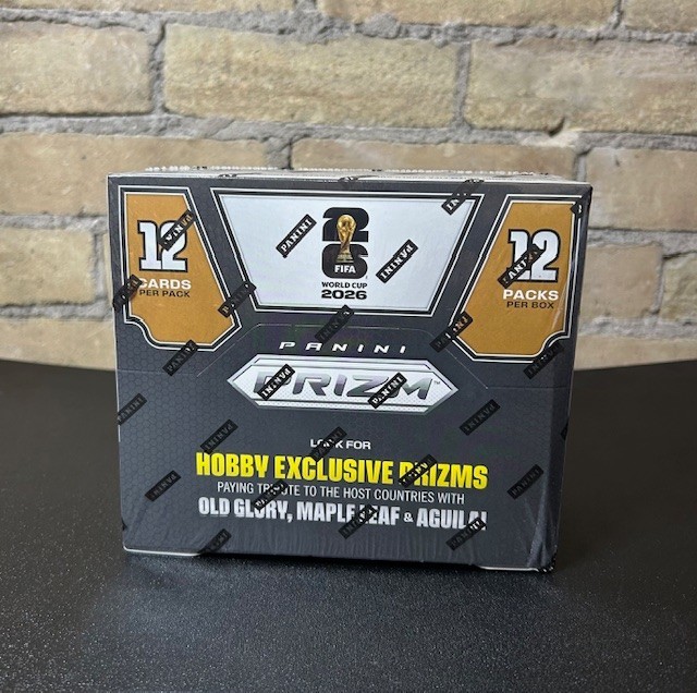 2026 Panini Prizm FIFA World Cup Soccer Factory Sealed Hobby Box