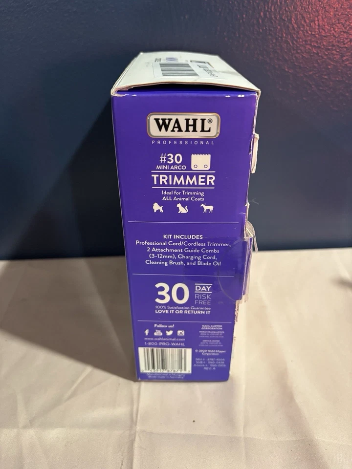 Wahl Profesional Animal Mini Arco Portátil Perro Mascota Recortadora Foto 3 de 4