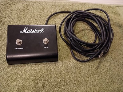 Marshall MG100DFX Footswitch Channel/DFX Pedal w/ Cable Tested Working