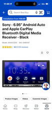 Sony XAVAX3250 2 DIN Digital Media Receiver A...
