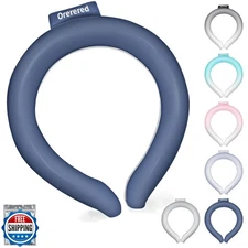 Neck Cooling Tube 70% Gel Increase Ice Ring Neck Cooler Wearable Body Cooling