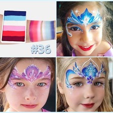 Face Body Paint Split Cakes Paint Palette Professional Grade Water Based NQYF