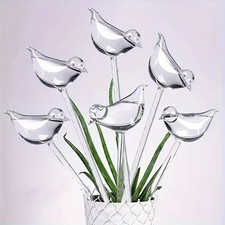 5 Packs Bird-Shaped Self-Watering Drip Globes Perfect For Automatic Flower UK