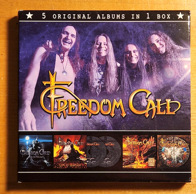 FREEDOM CALL - 5 ORIGINAL ALBUMS IN 1 BOX CD Box Set