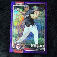 2026 Topps SERIES 1 - Celebration Andry Lara Rookie #36 Purple Foil 206/250 RC