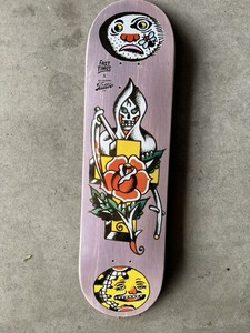 Fast Times × Classic Tattoo Deck Skateboard