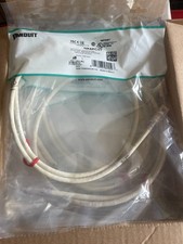 Lote de 10 Piezas Panduit Netkey NK5EPC3Y Cable de Conexión Off-White 3 Pies